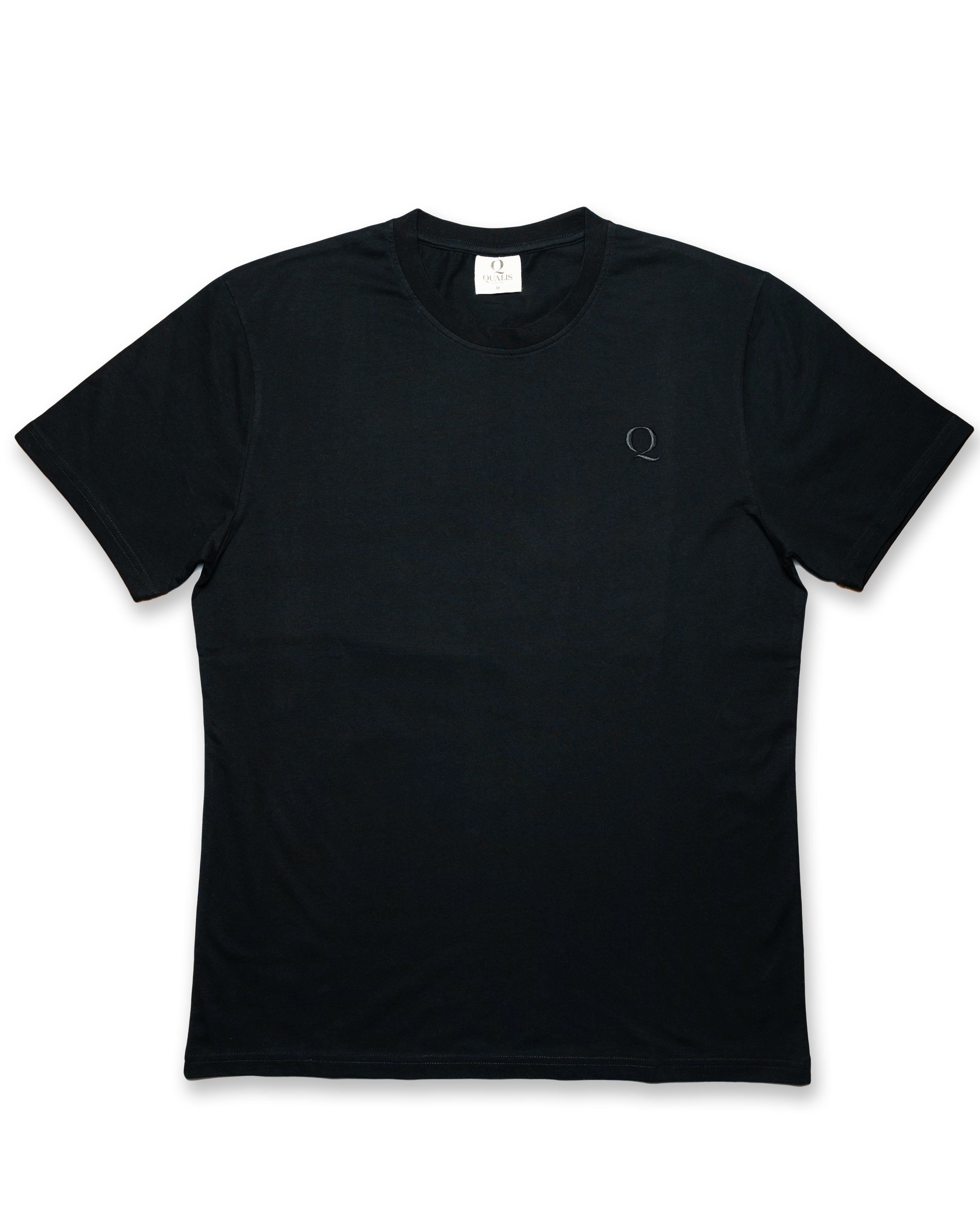 Black T-Shirt - 100% Eco Cotton